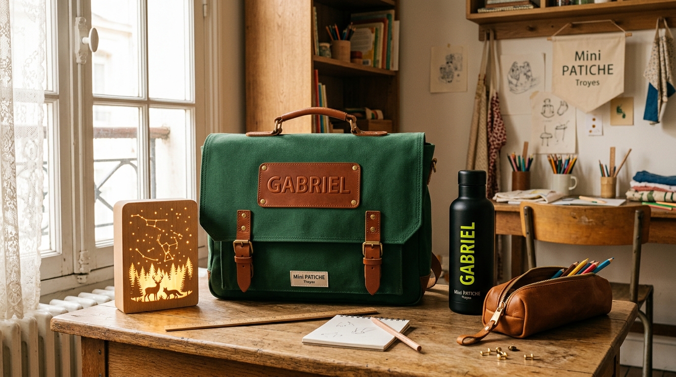 Cartable Rétro Cuir